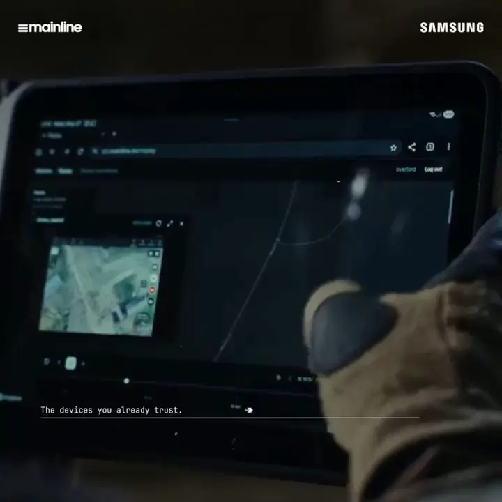 Mainline x Samsung, frame 1 of 6