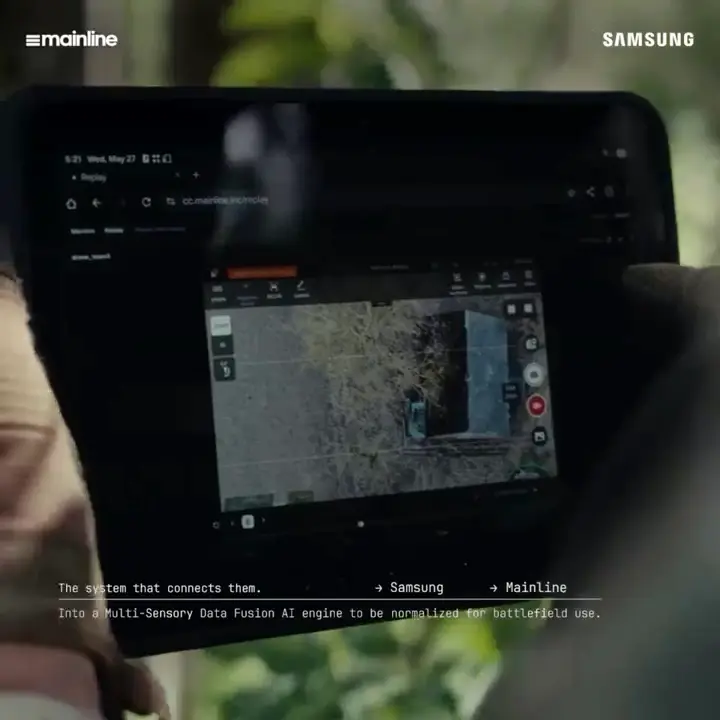 Mainline x Samsung, frame 3 of 6